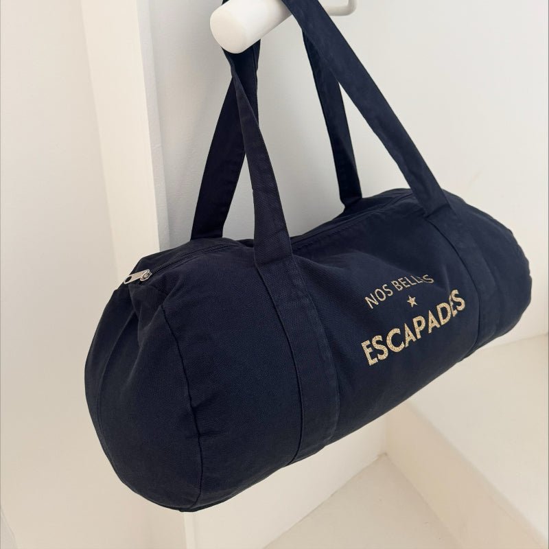 Sac polochon nos belles escapades en coton
