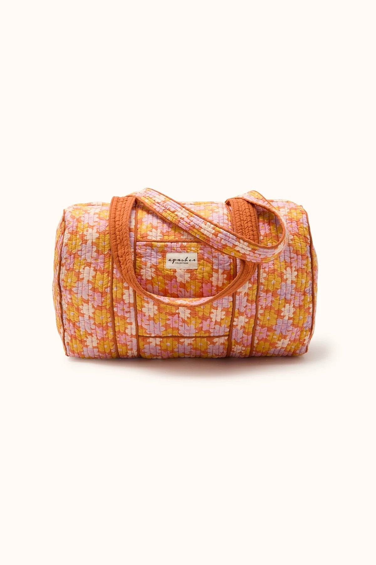 Sac polochon pâquerette orange - Apaches Collections