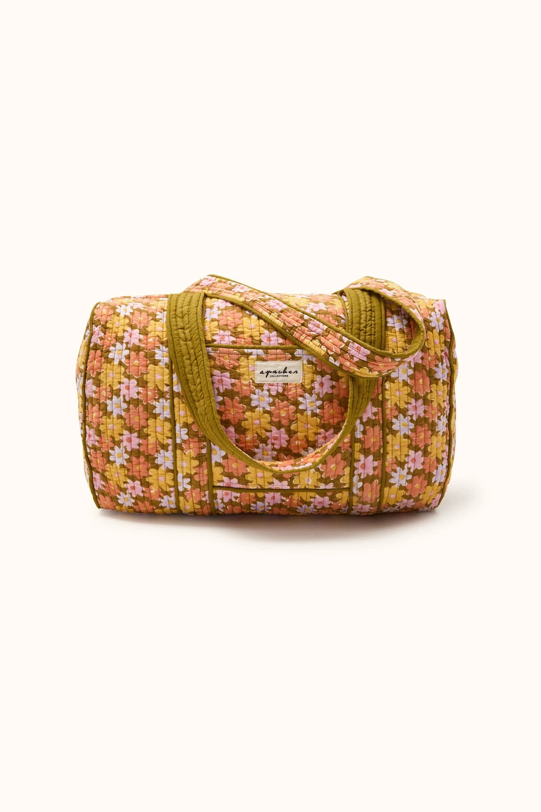 Sac polochon pâquerette tapenade - Apaches Collections