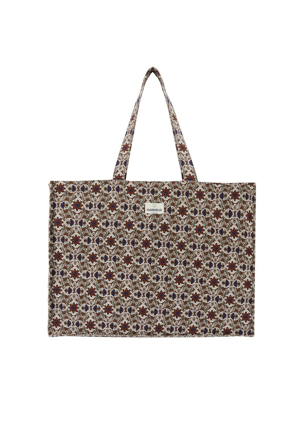 Sac week - end femme en coton bijou rubis - Gabrielle Paris