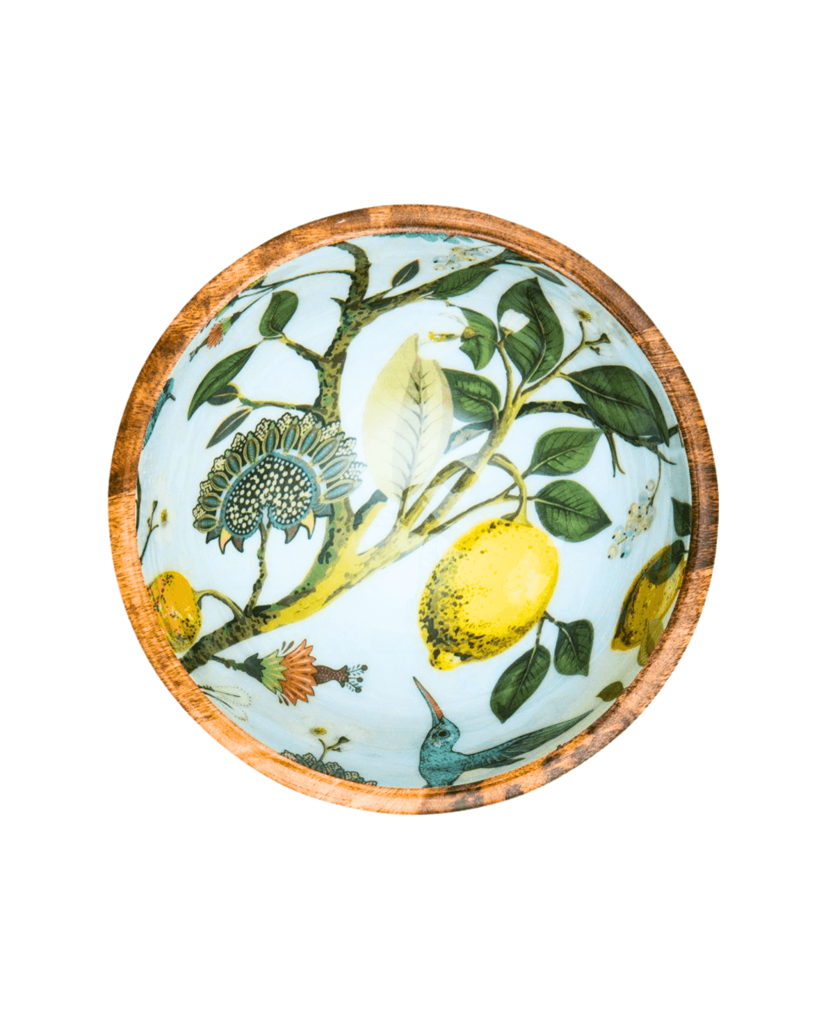 Saladier bois de manguier lemon bird - by room - Lili Margaret