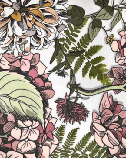 Saladier bois de manguier pink hydrangea - by room - Lili Margaret