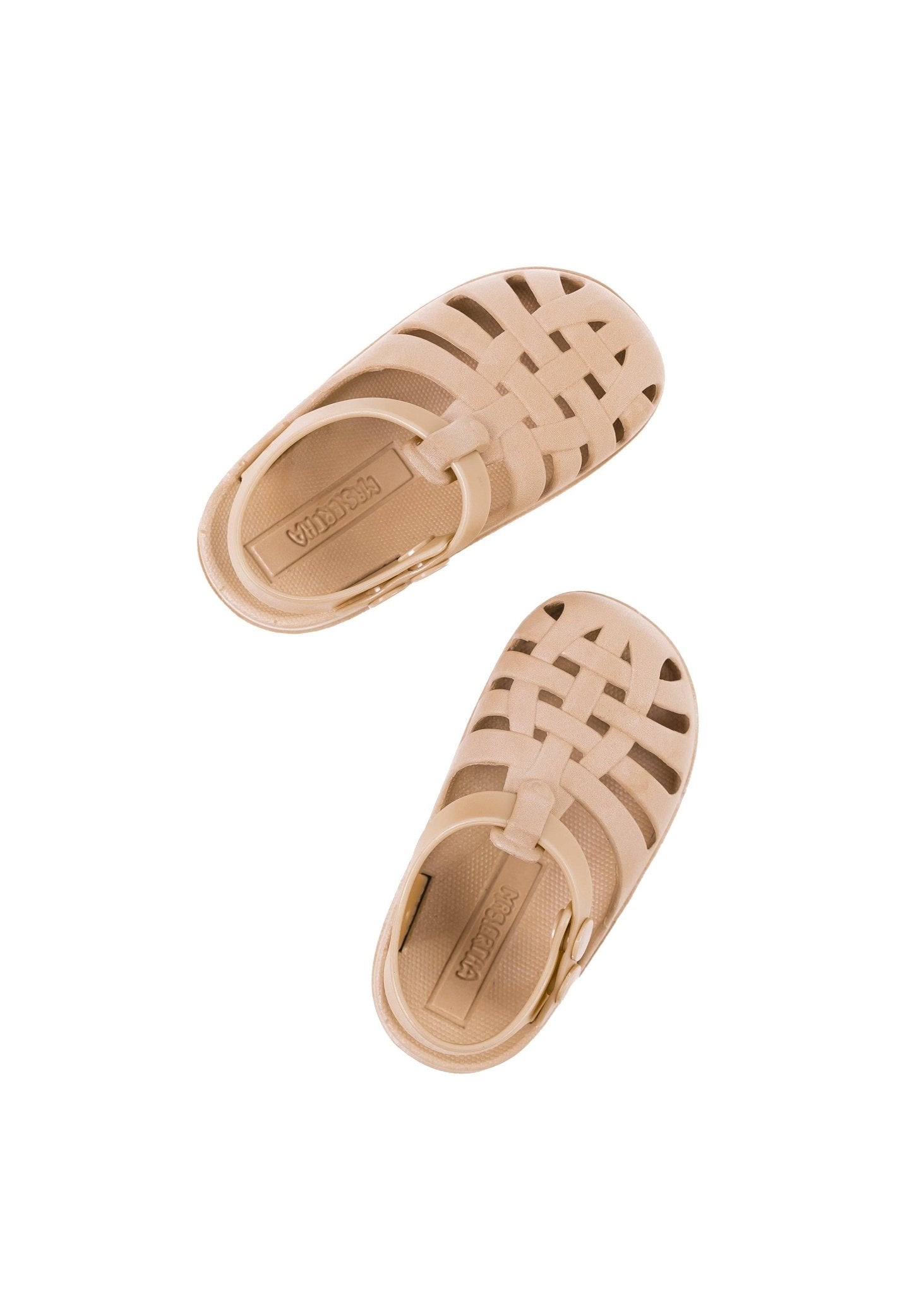 Sandales plage enfant fille doux blush
