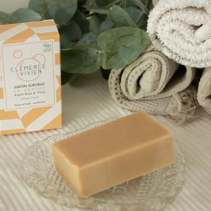 Savon bio peau mixte et délicate - clémence & vivien