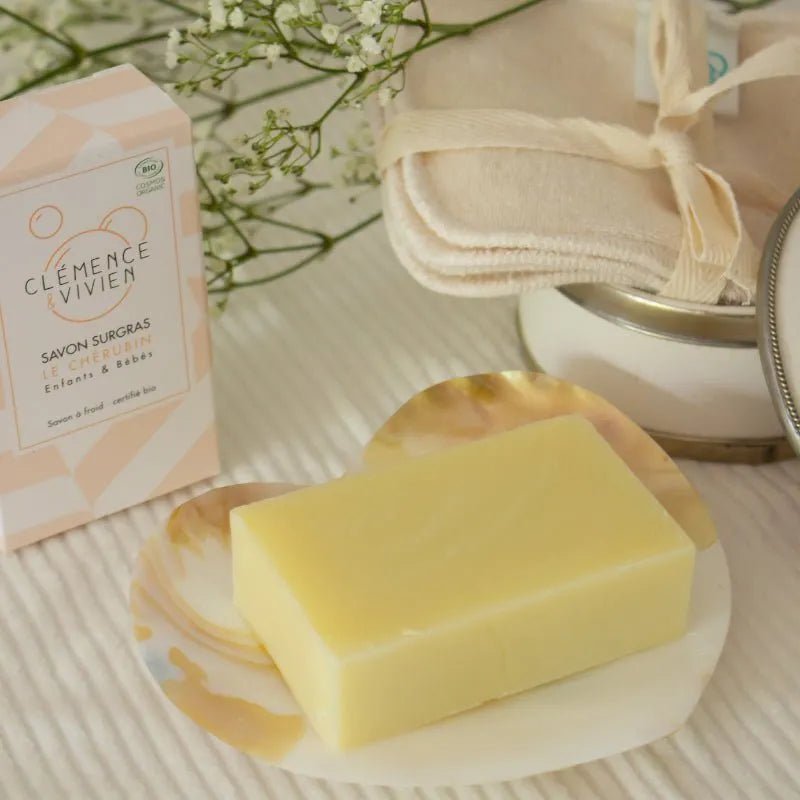 Savon surgras bio bébé & enfant - clémence & vivien