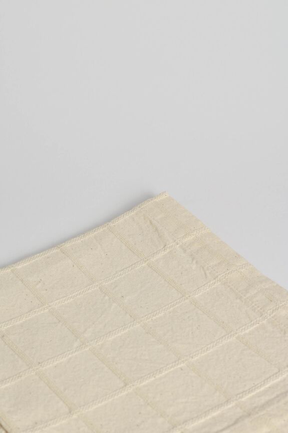 Serviette de table en coton à carreaux - o cactuu