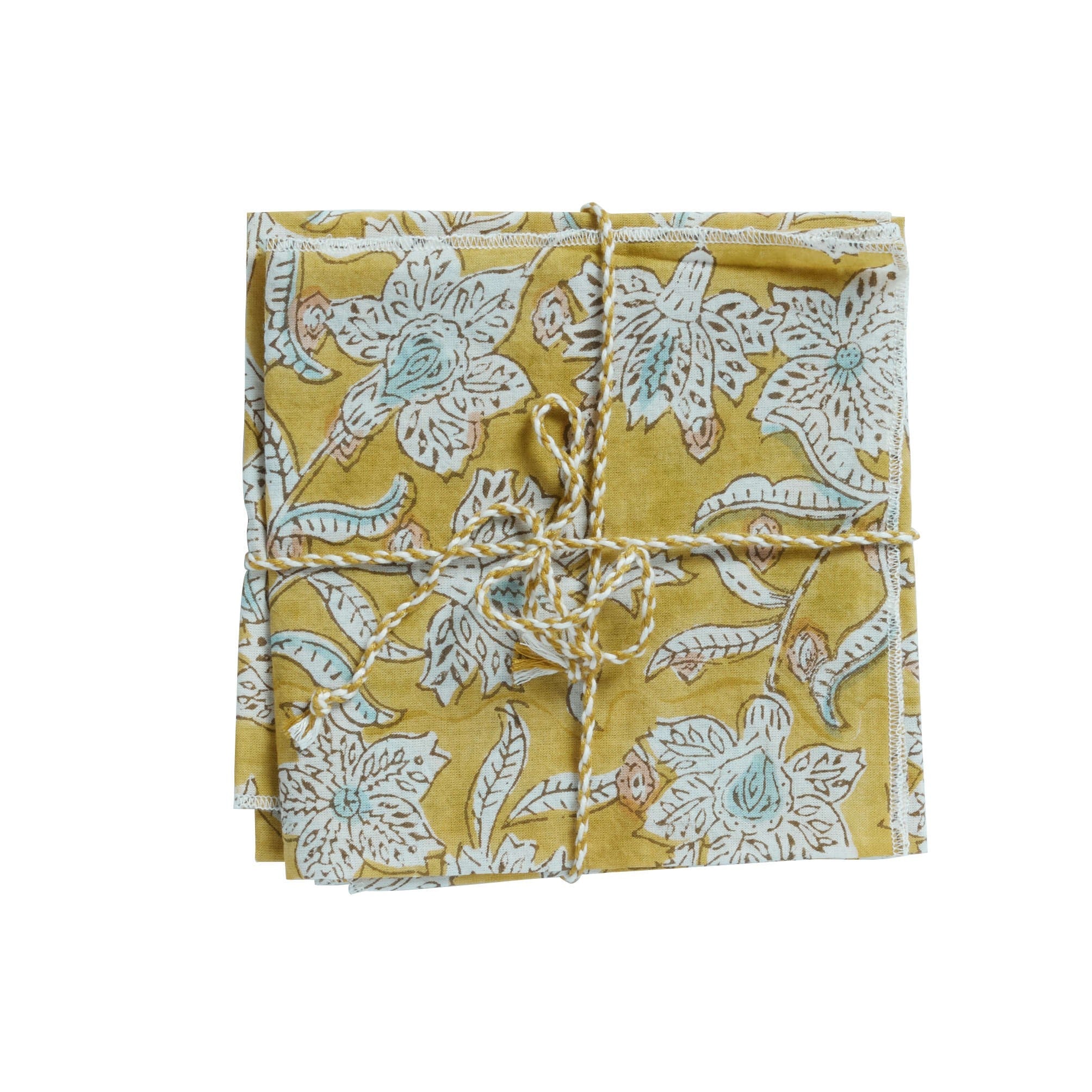 Serviette de table lotus absynthe - Lot de 2 Bonheur du Jour
