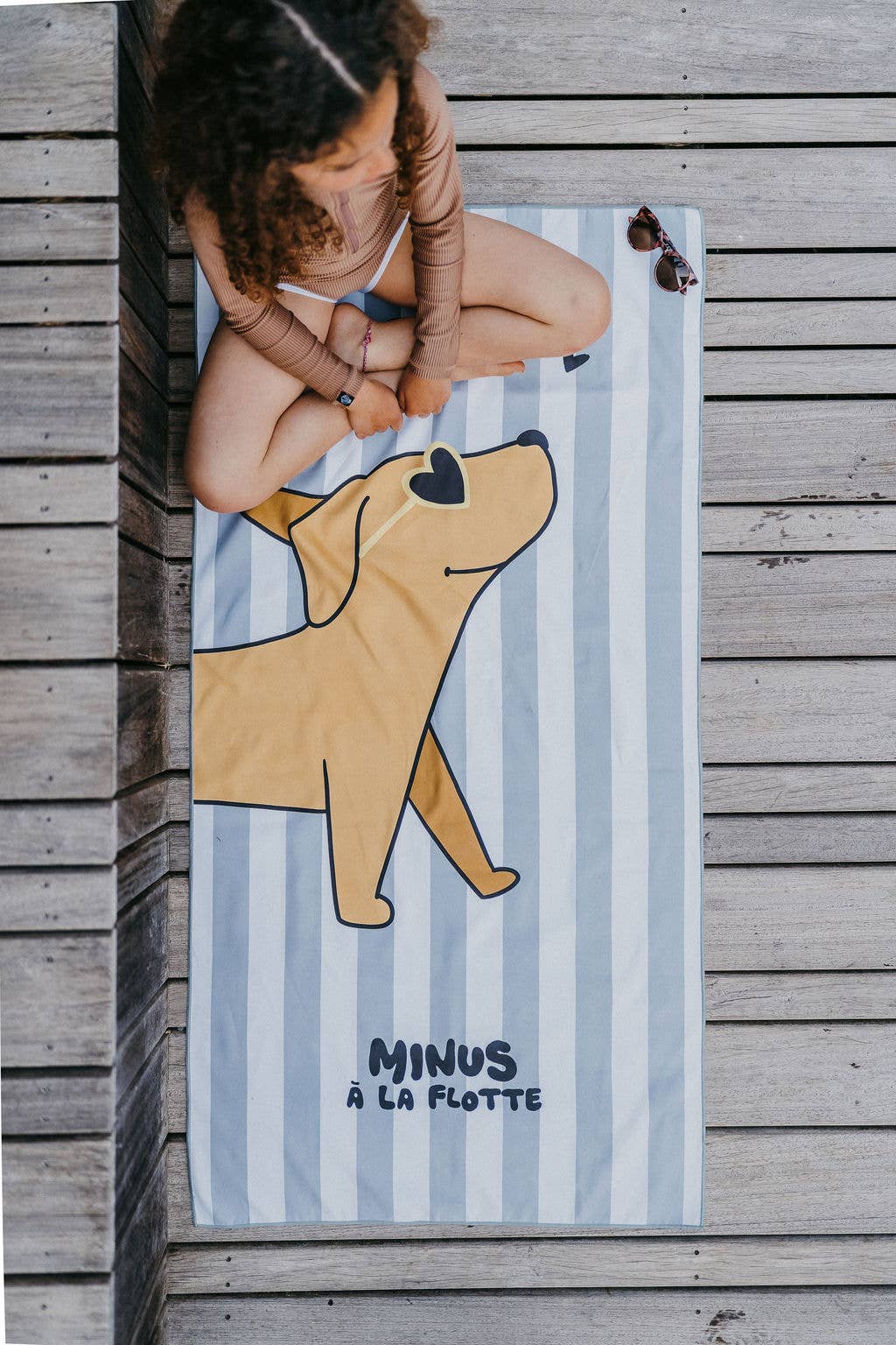 Serviette microfibre enfant Chien
