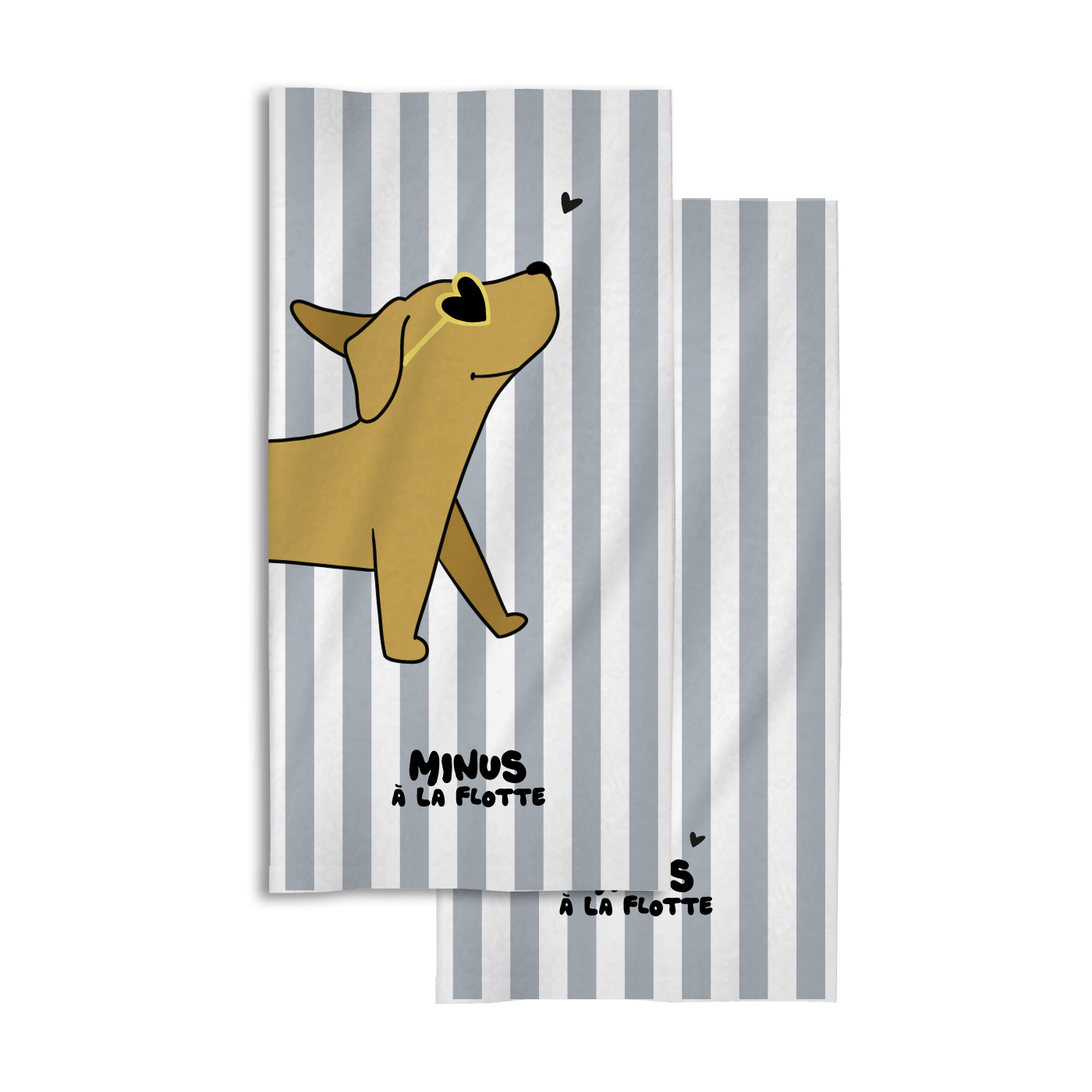 Serviette microfibre enfant Chien
