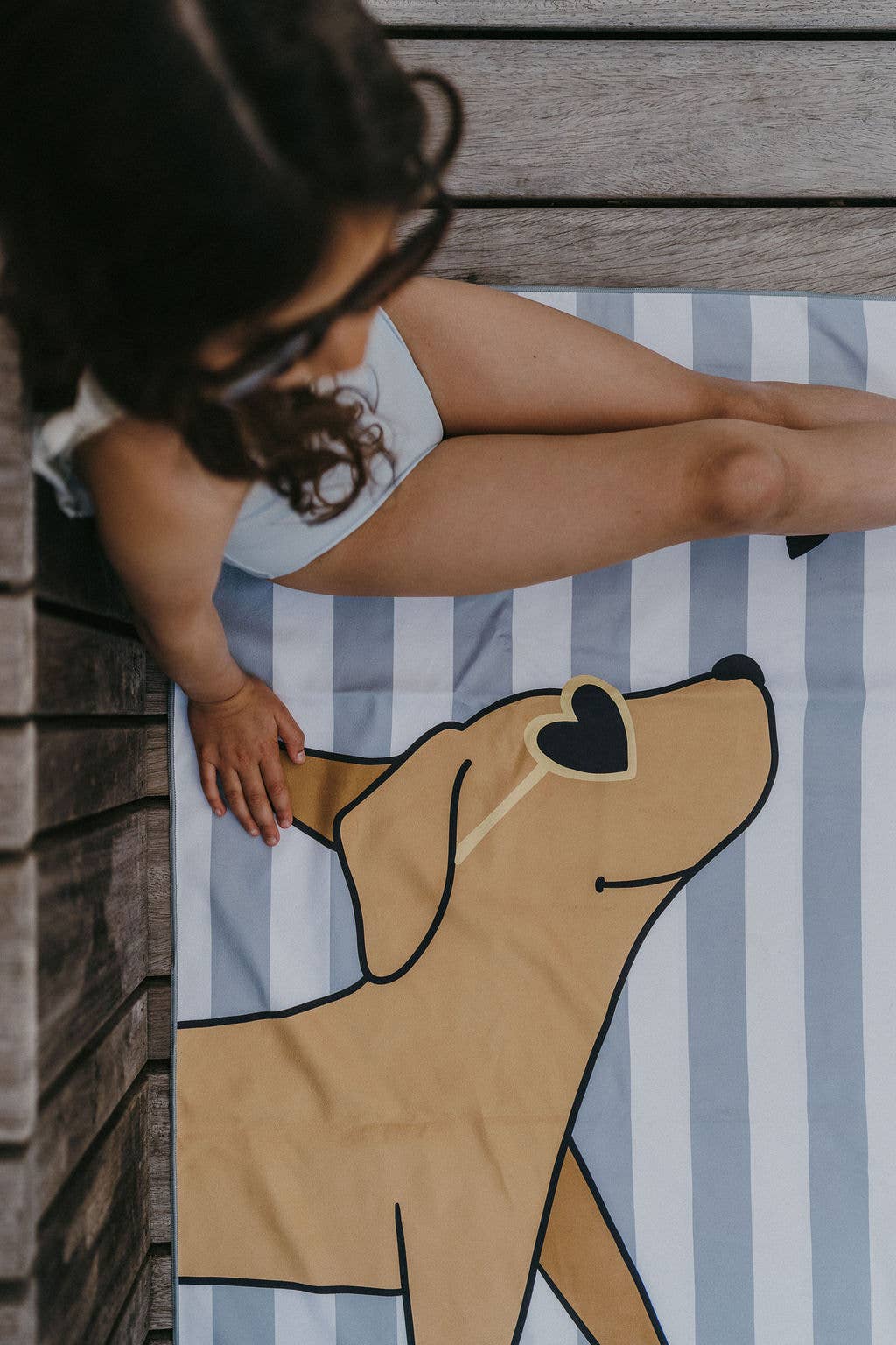 Serviette microfibre enfant Chien