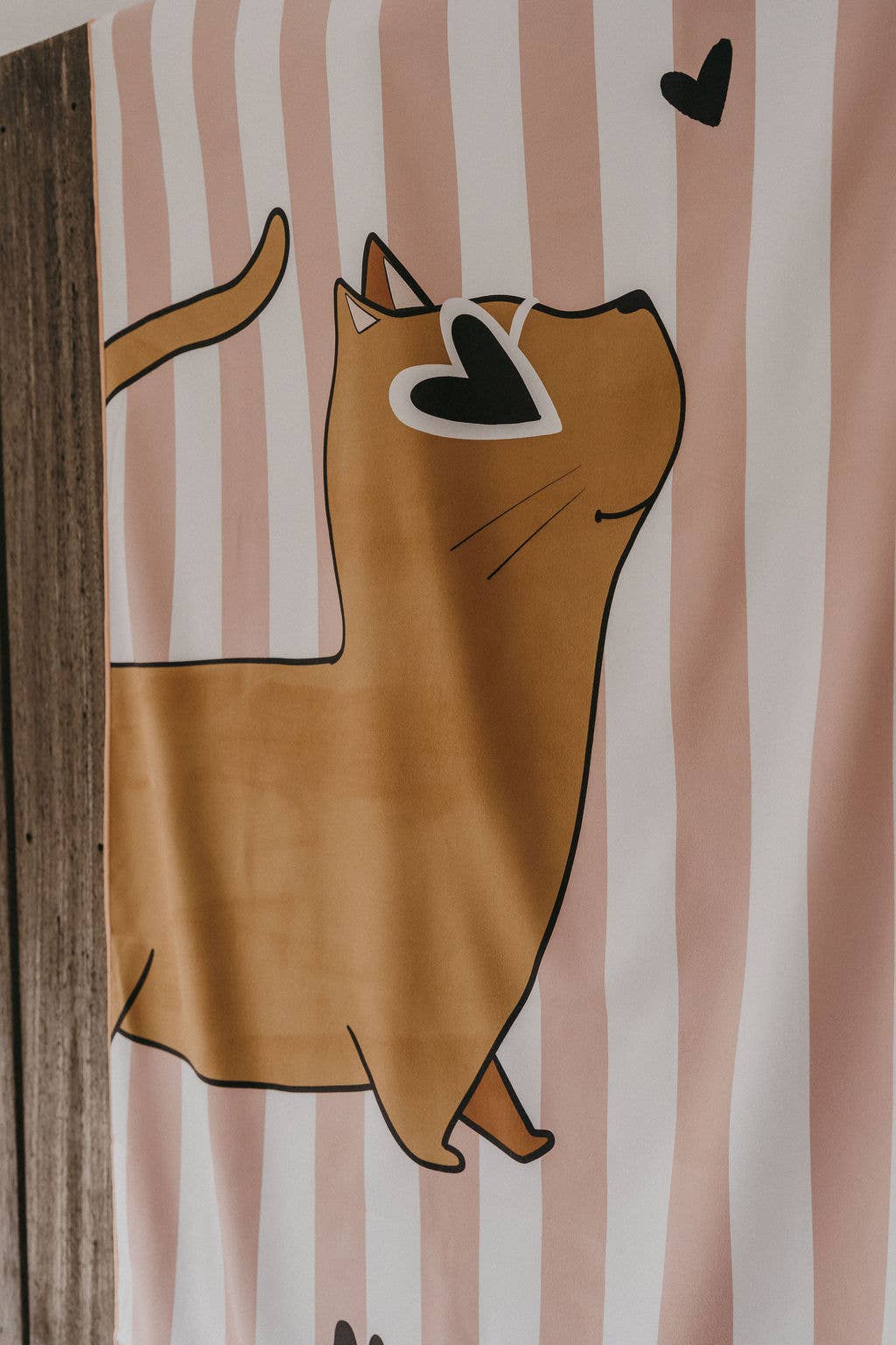 Serviette plage enfant Chat
