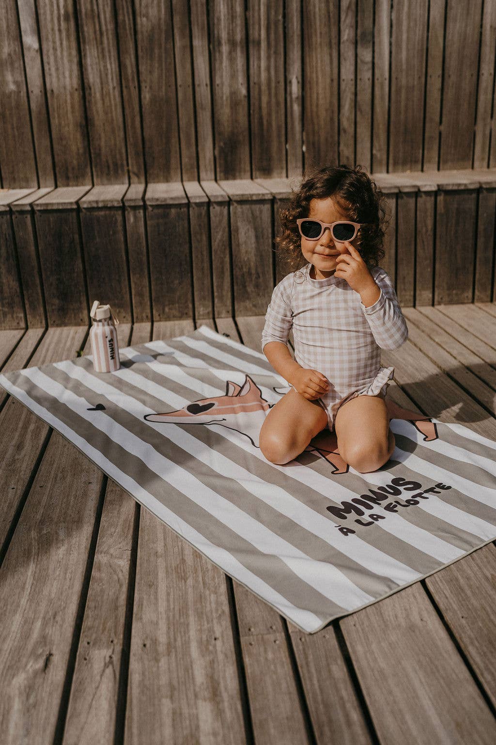 Serviette plage enfant Minus - Renard