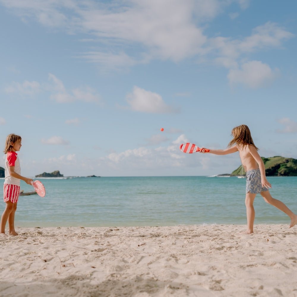 Set de beach tennis rose Lobste