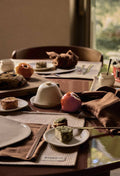 Set de table en coton Rayures Argile - Gabrielle Paris