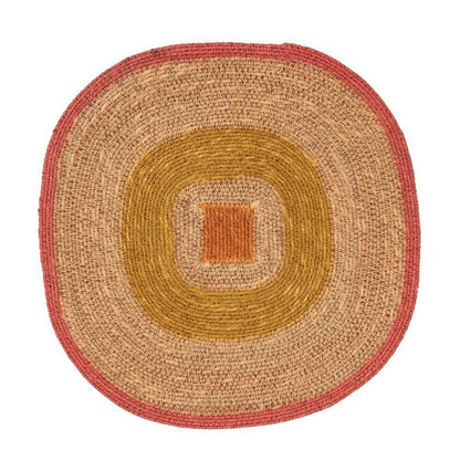Set de table jonc de mer corail rose - Bonheur du Jour - Lili Margaret