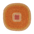 Set de table jonc de mer rose orange bohème - bonheur du jour