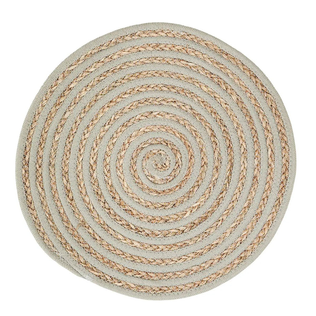 Set de table rond fibres naturelles - madam stoltz
