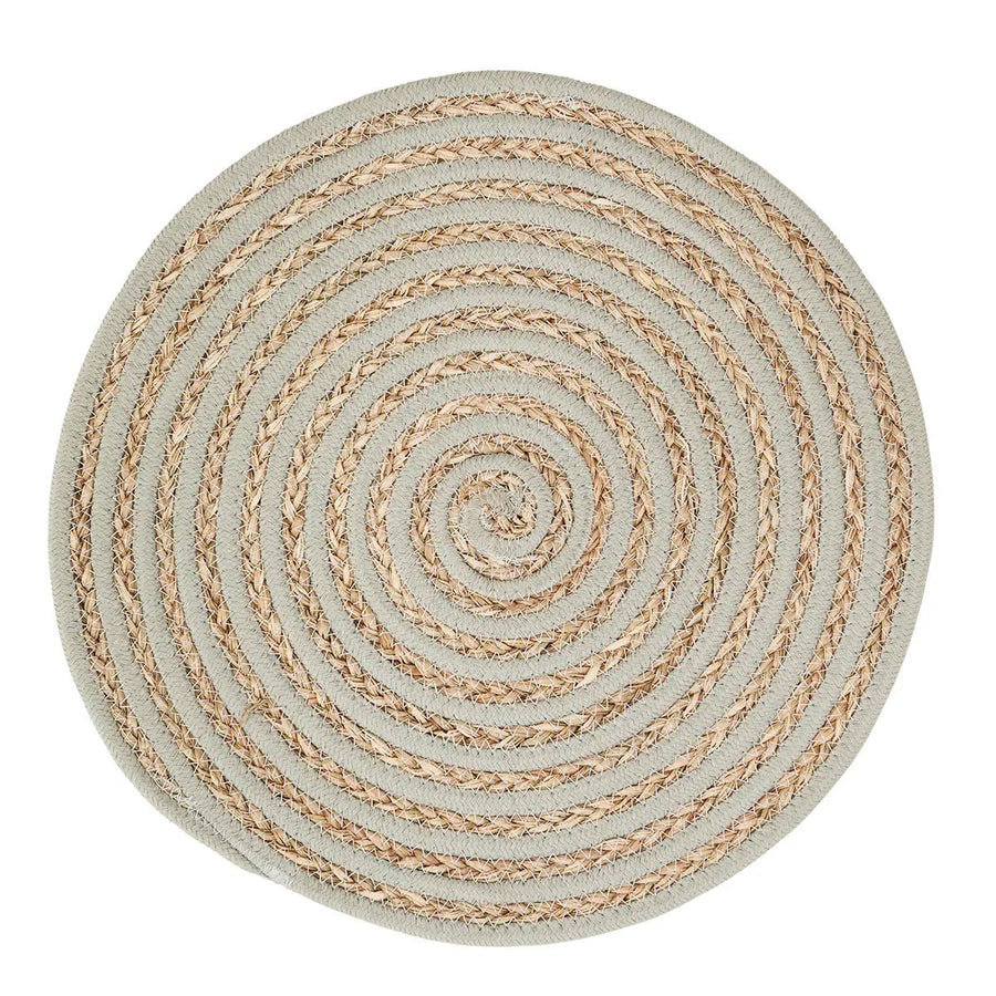 Set de table rond fibres naturelles
