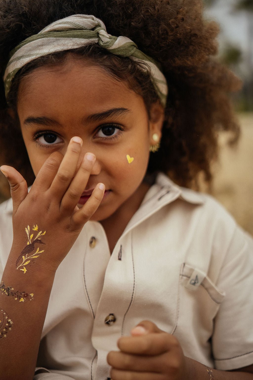 Set tatouages éphémères enfant - poésie & nature