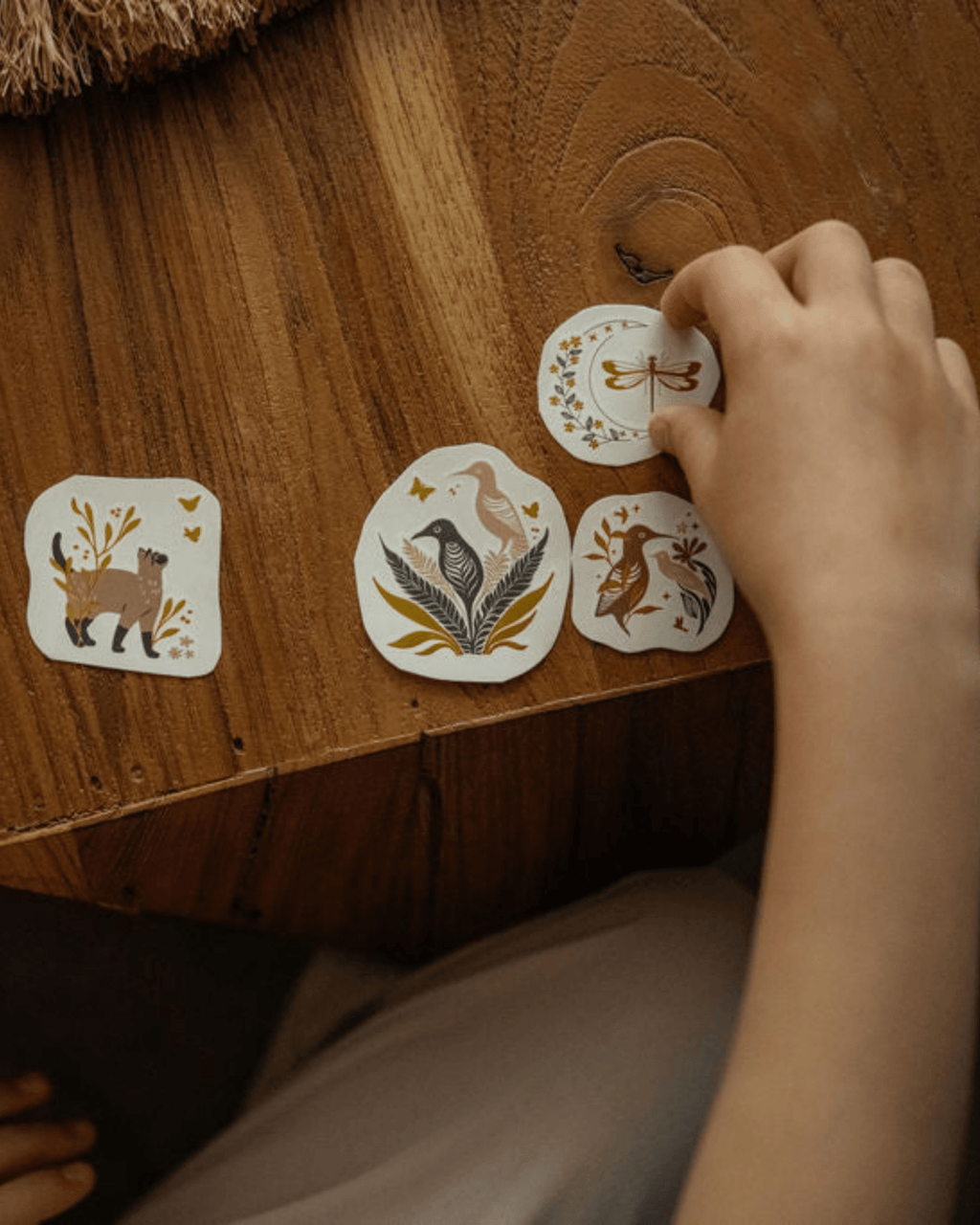 Set tatouages éphémères enfant - poésie & nature