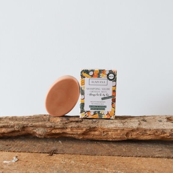 Shampoing solide bio cheveux secs - aumyana