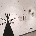 Sticker mural ardoise "tipi" - nicolasito