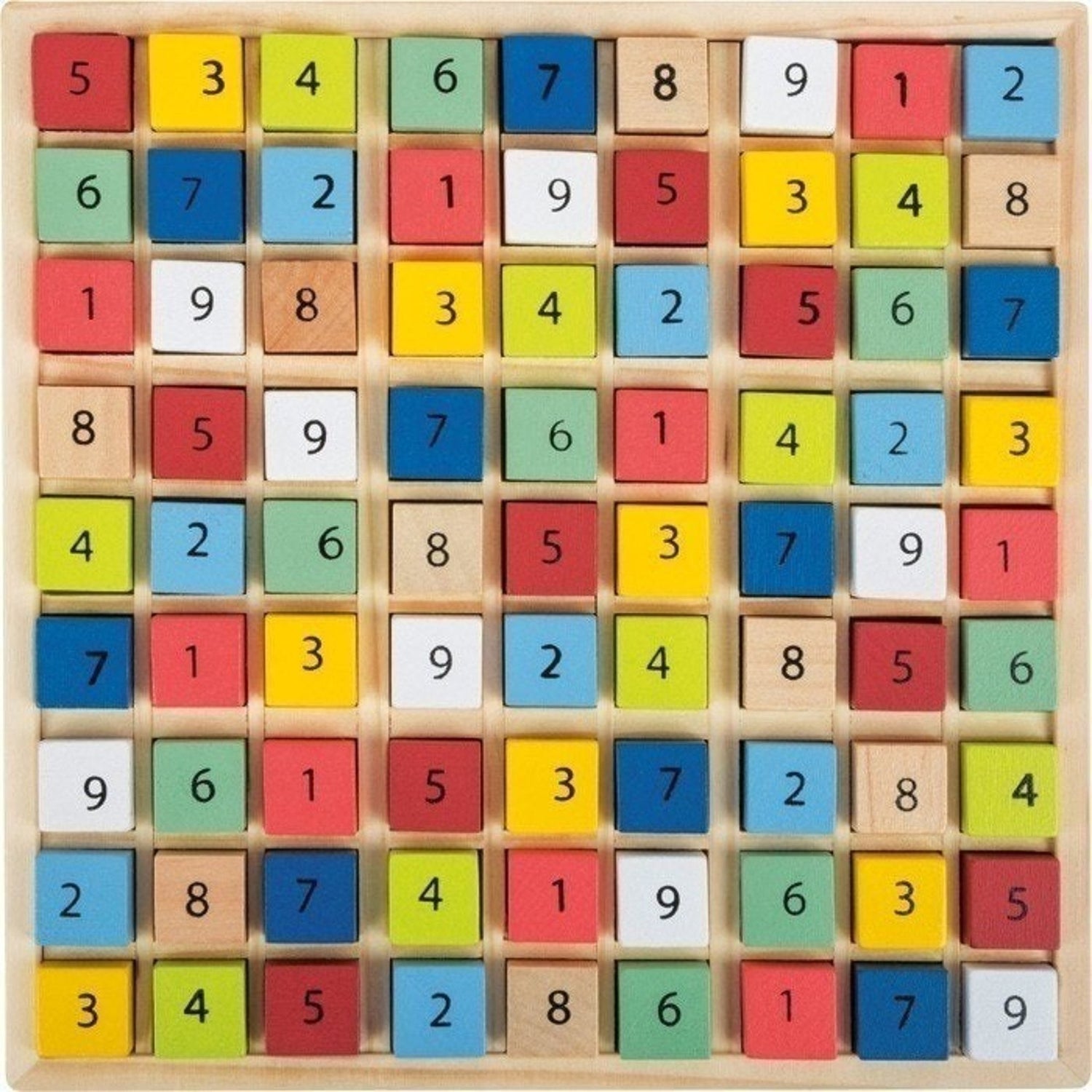 SUDOKU EN BOIS – JEU ÉDUCATIF POUR ENFANT | small foot - Lili Margaret