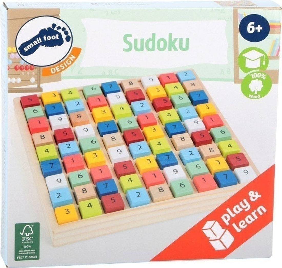 SUDOKU EN BOIS – JEU ÉDUCATIF POUR ENFANT | small foot - Lili Margaret