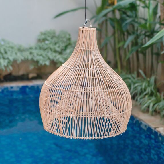 Suspension en rotin alam - soeji