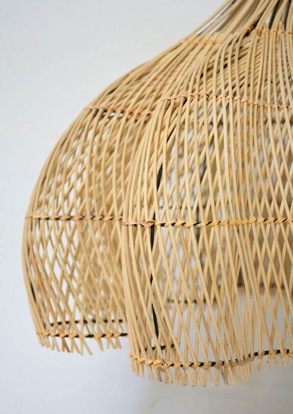 Suspension en rotin bunga - hippie monkey