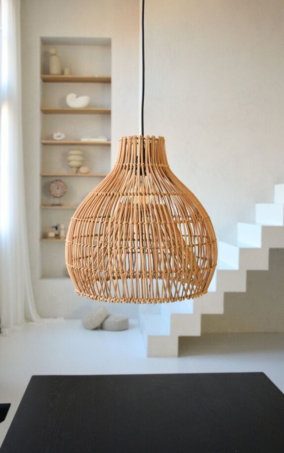 Suspension en rotin gili - luminaire naturel | hippie monkey