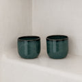 Tasse à café en céramique fait main – bleu foncé | claycraft