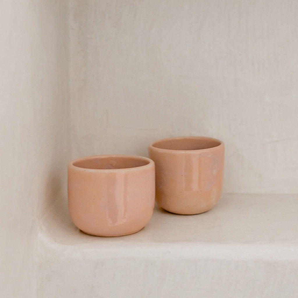 Tasse en céramique fait main – rose poudré | claycraft