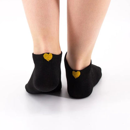 COFFRET CADEAU CHAUSSETTES FEMME COEUR DORÉ - Tites Chaussettes