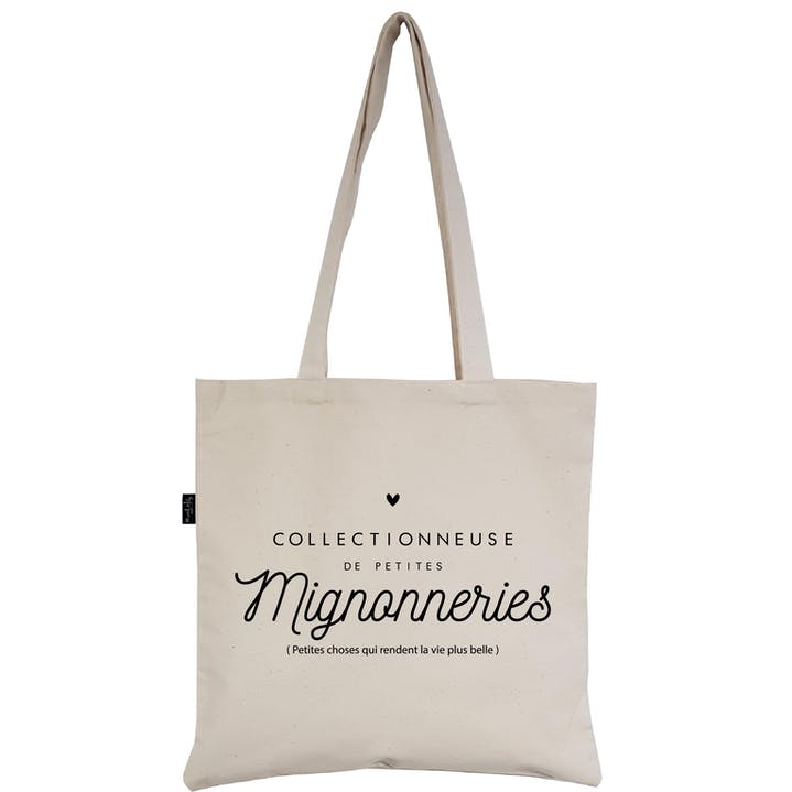 TOTE BAG COLLECTIONNEUSE DE PETITES MIGNONNERIES - Marcel et Lily - Lili Margaret