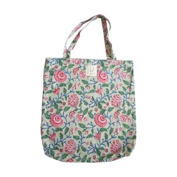 TOTE BAG IMPRIMÉ FLEURI &quot;JULIETTE&quot; - Claire Beaugrand - Lili Margaret