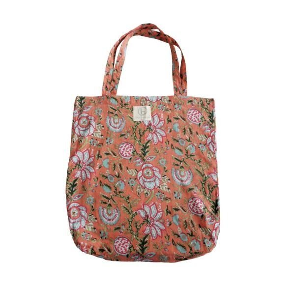 TOTE BAG IMPRIMÉ FLEURI &quot;LOLA&quot; - Claire Beaugrand - Lili Margaret