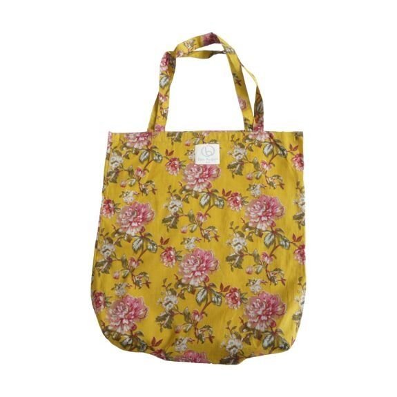 Tote bag fleurs en coton luce