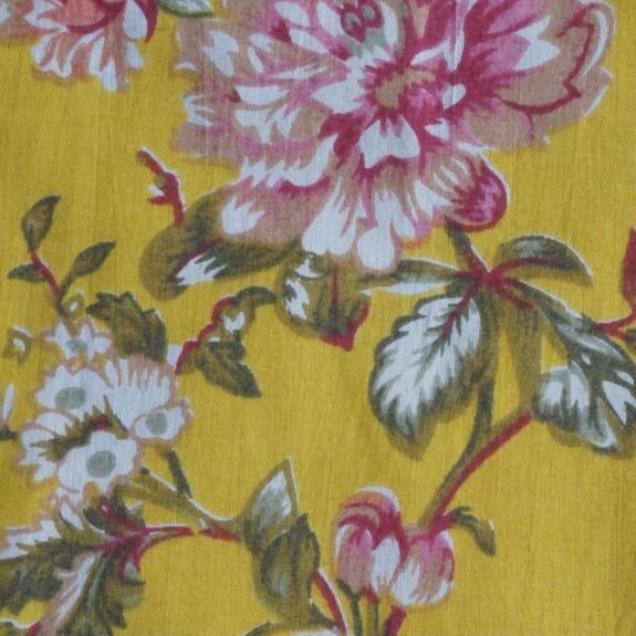 Tote bag fleurs en coton luce - claire beaugrand