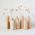 Soliflores en bois - Lot de 3 Anso design