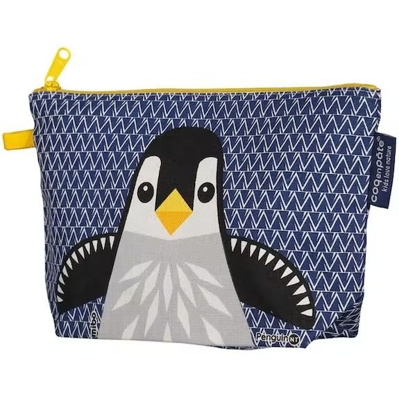 Trousse à crayons pingouin - coq en pâte