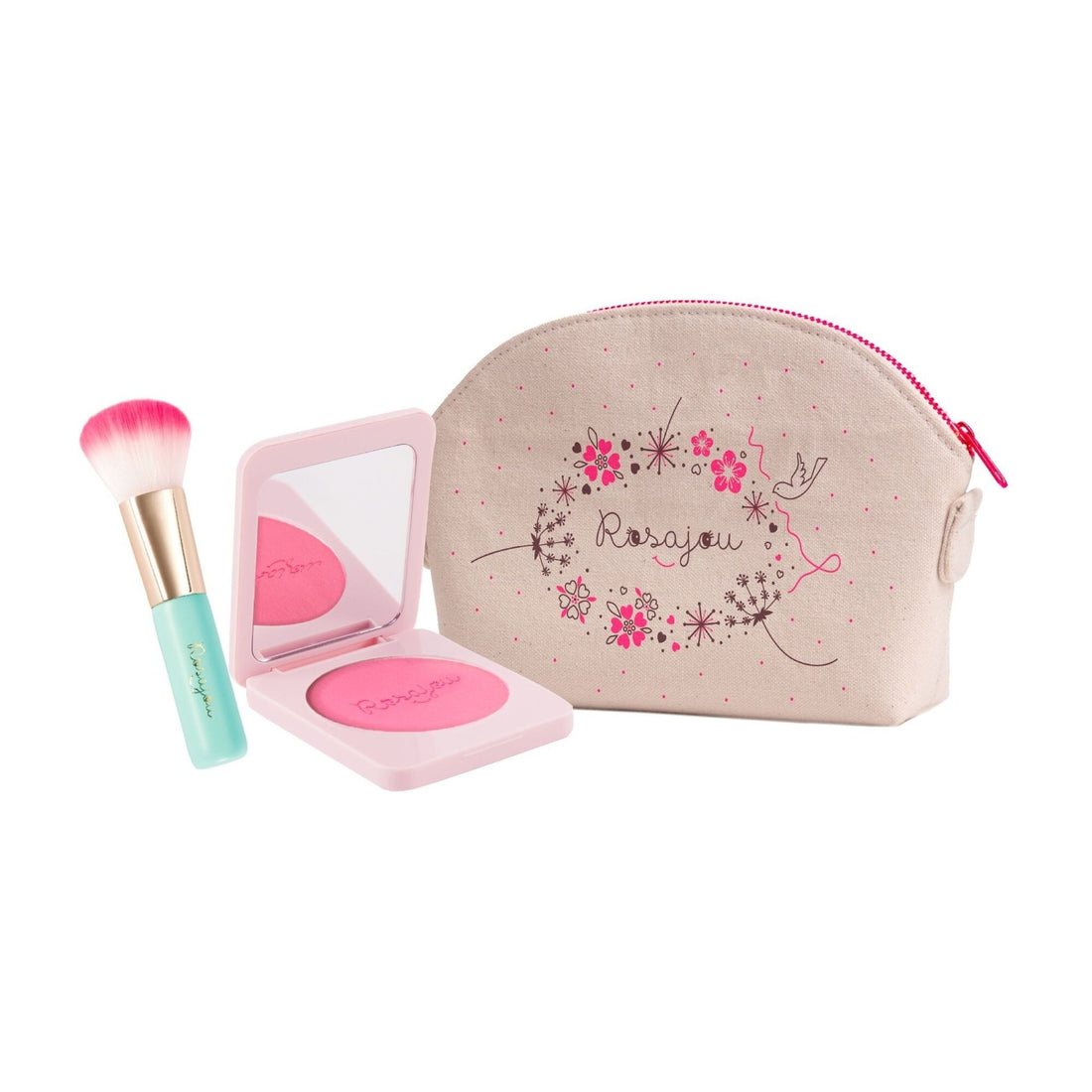 TROUSSE DE MAQUILLAGE ENFANT FARD À JOUES - Rosajou - Lili Margaret