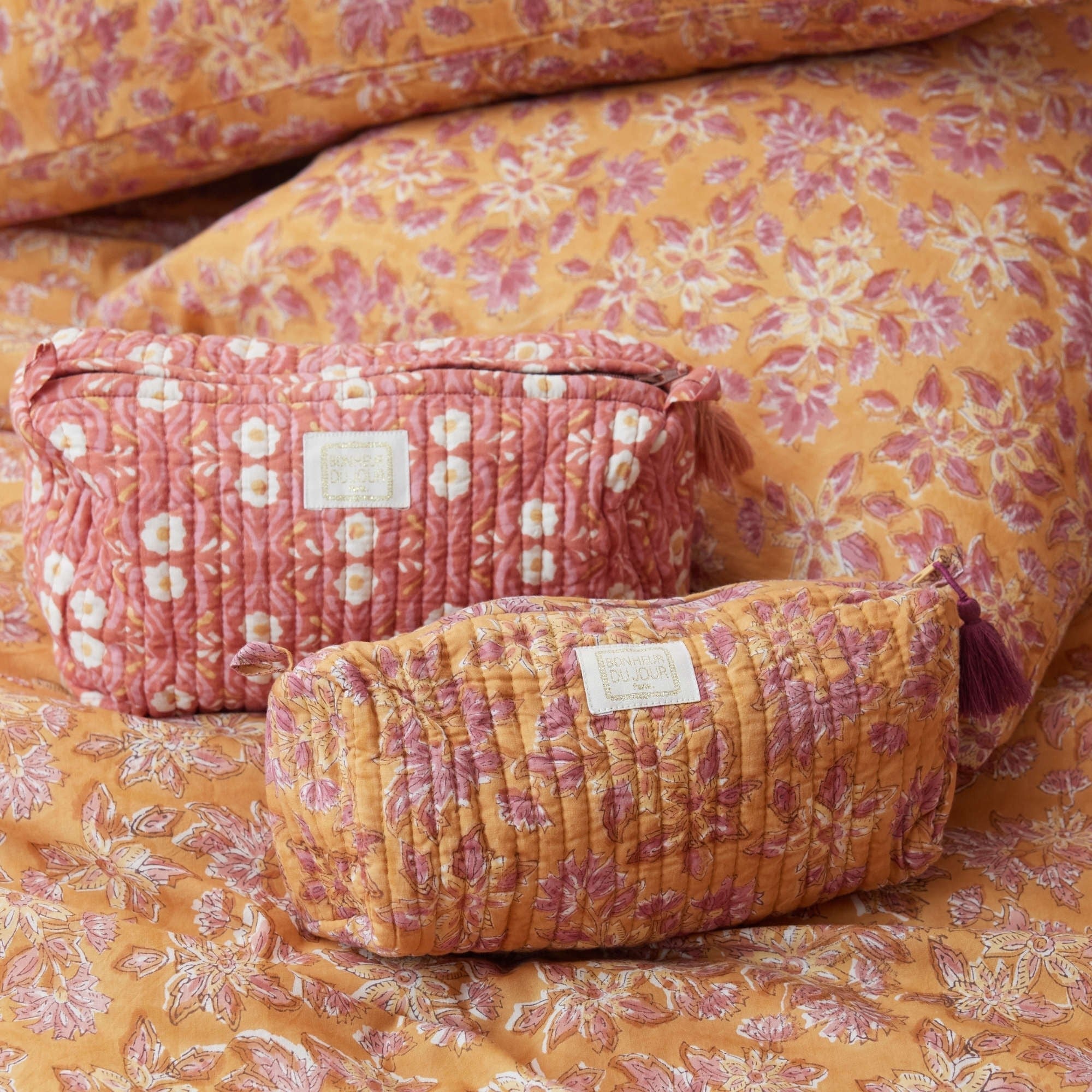 Trousse de toilette Arya tandoori - Bonheur du Jour - Lili Margaret