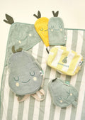 Trousse de toilette enfant coton éponge poire pedro - the cotton cloud