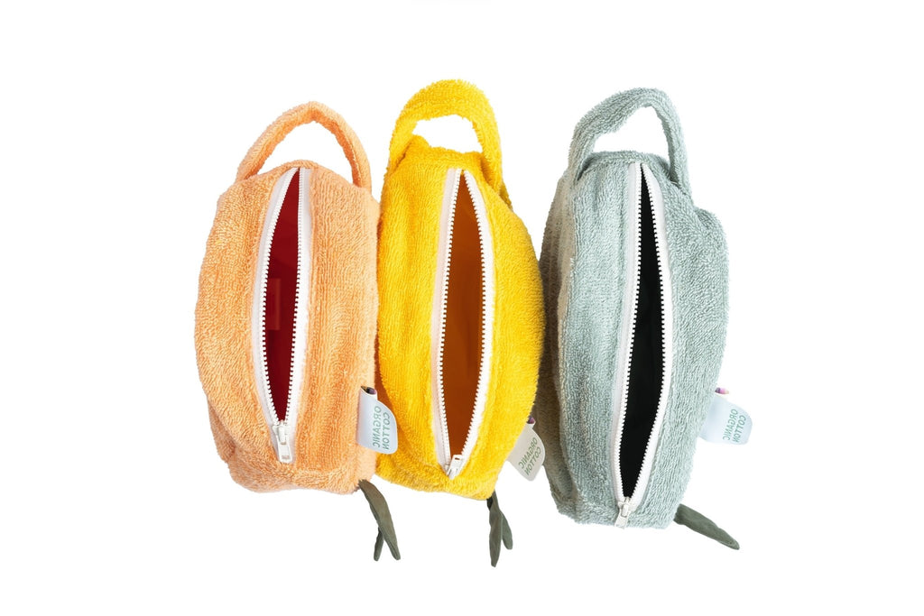 Trousse de toilette enfant lemon - the cotton cloud
