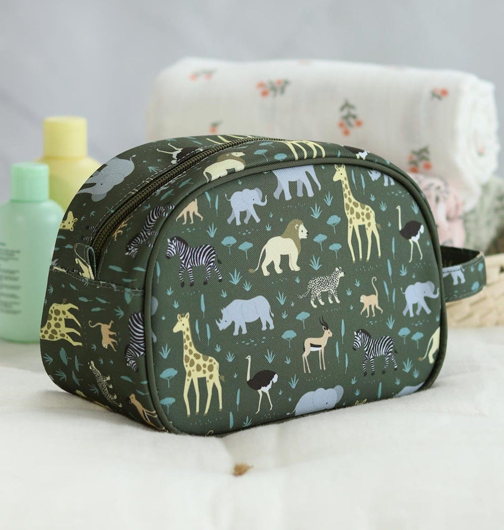 Trousse de toilette enfant savane - a little lovely company