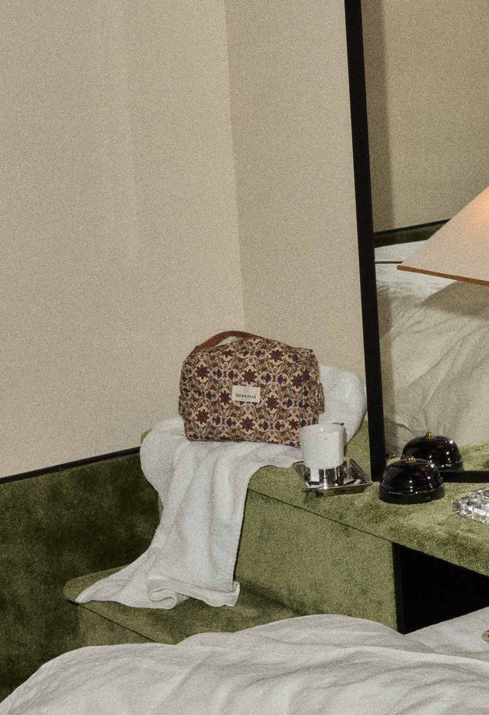 Trousse de toilette femme bijou rubis imperméable - Gabrielle Paris - Lili Margaret