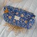 Trousse de toilette femme indira blue - bonheur du jour paris