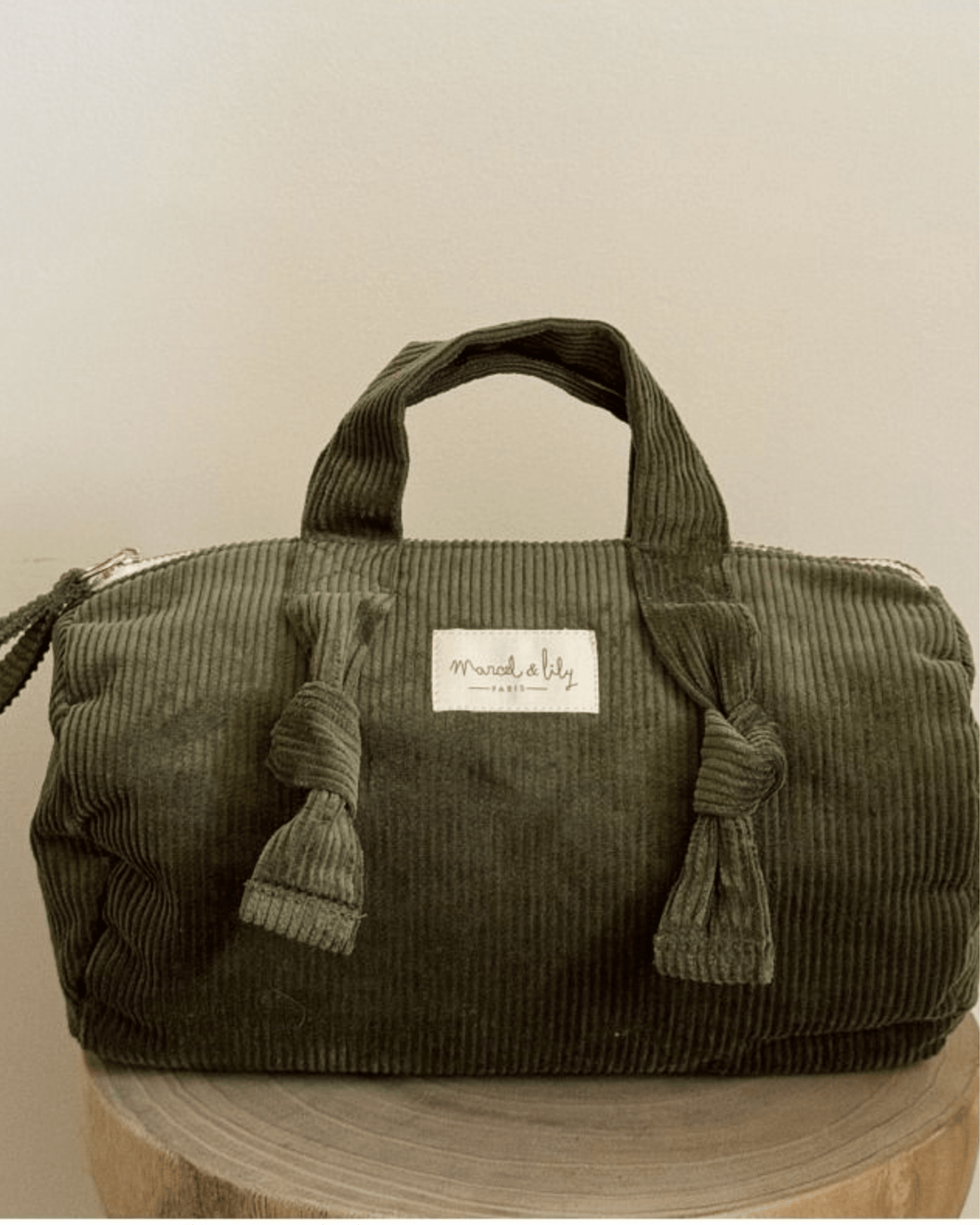 TROUSSE DE TOILETTE FEMME VELOURS FOUGÈRE - Marcel et Lily - Lili Margaret