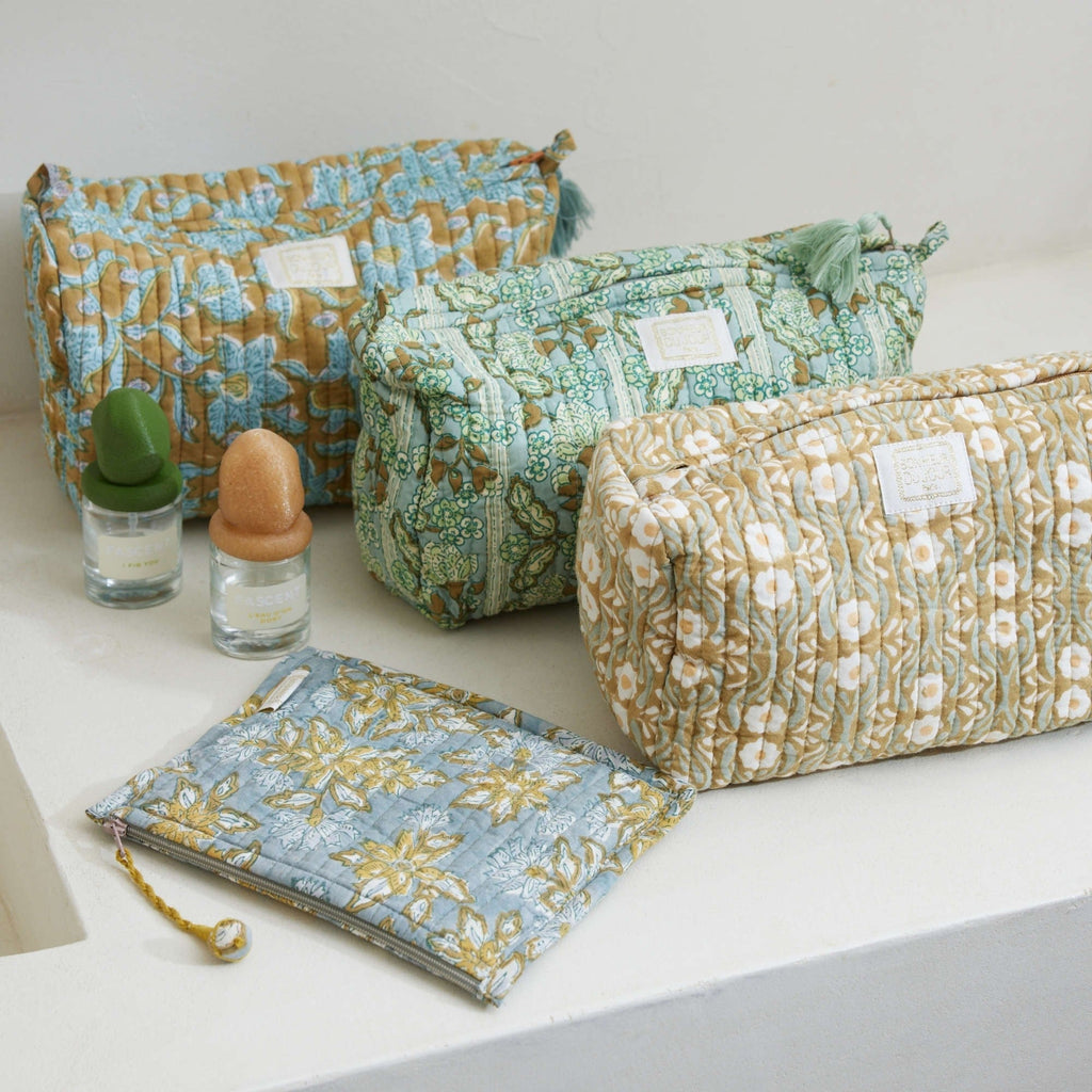 Trousse de toilette Gypsies kaki - Bonheur du Jour